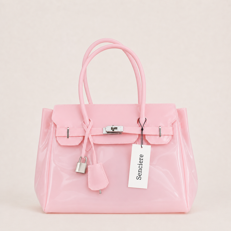 Medium Firkin Bag - Hot Pink