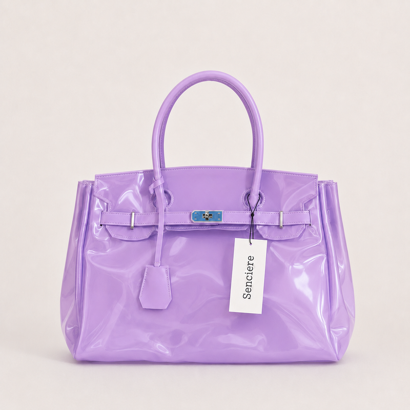 Large Firkin Bag - Purple